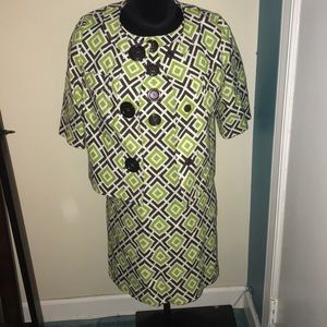 A dress and blazer set